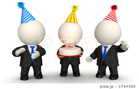 3D birthday celebration 3744300