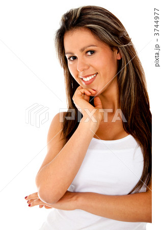 Beautiful woman smiling Beautiful woman smiling 3744977