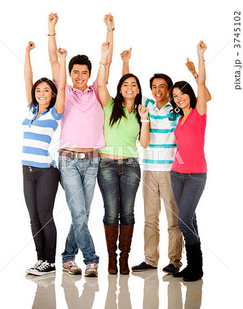 Happy group of people Happy group of people 3745102