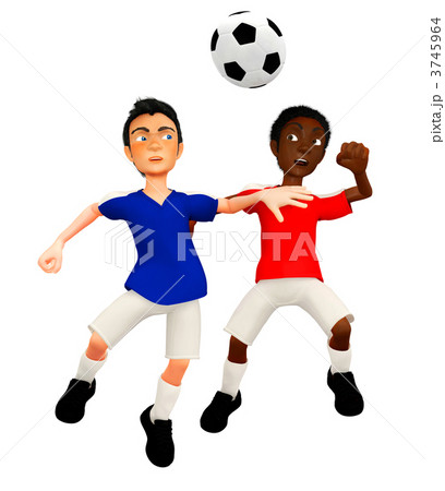 3D Football players 3745964