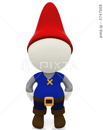 3D gnome 3747008