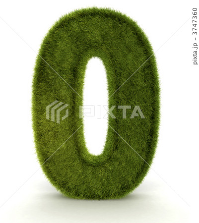 3D number zero 3747360
