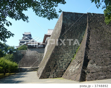熊本城の石垣・二様の石垣 3748892