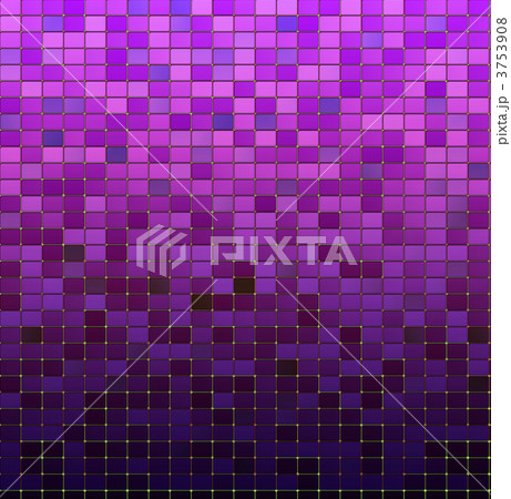 紫のモザイク背景のイラスト素材