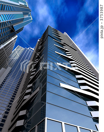 corporate buildings in perspective 3753987