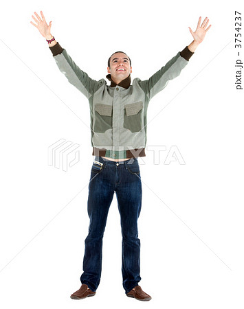 Happy handsome man Happy handsome man 3754237