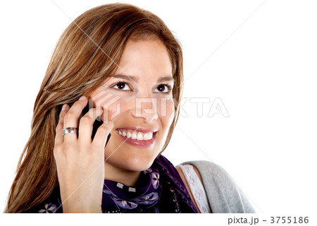 Beautiful woman on the phone 3755186