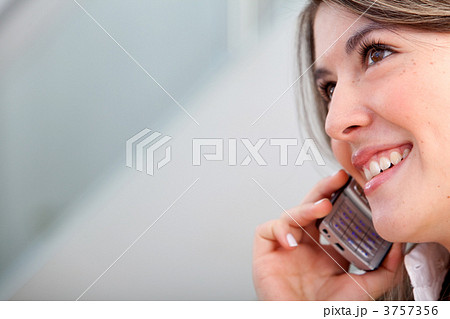 Business woman on the phone 3757356