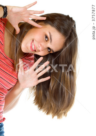 Happy woman isolted 3757877