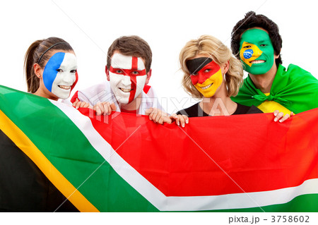 Football fans portrait 3758602