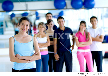 Woman at the gym Woman at the gym 3761473