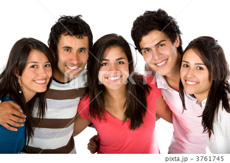 Happy group of friends 3761745