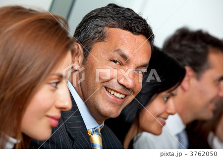 Business group in a row 3762050