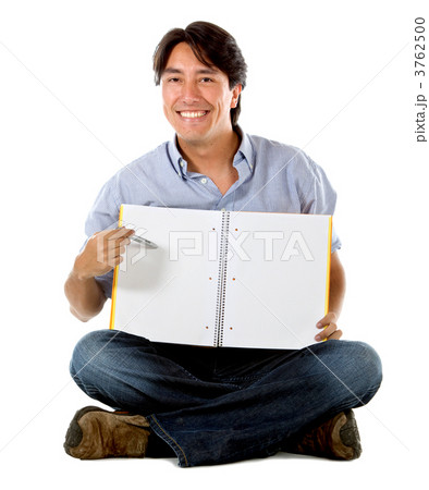 Male student with a notebook Male student with a notebook 3762500