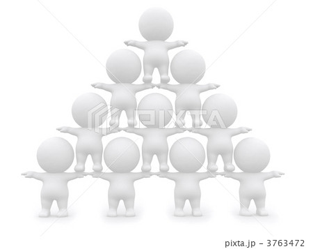 3D men pyramid 3763472