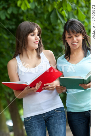 Students at the park 3765973
