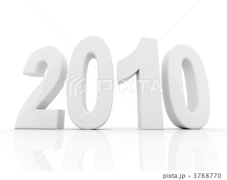 illustration 2010 year 3768770