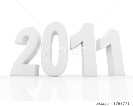 illustration 2011 year 3768771