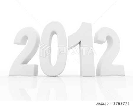 illustration 2012 year illustration 2012 year 3768772