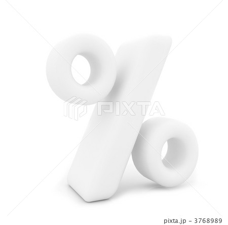3D percent symbol 3768989