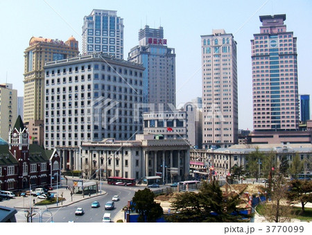 中国　大連　中山広場 3770099