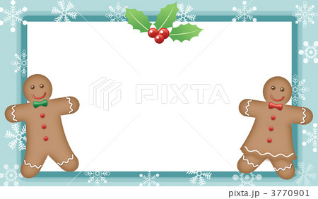 クリスマス　ジンジャークッキー 3770901