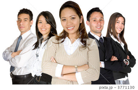 asian entrepreneur and her business team asian entrepreneur and her business team 3771130