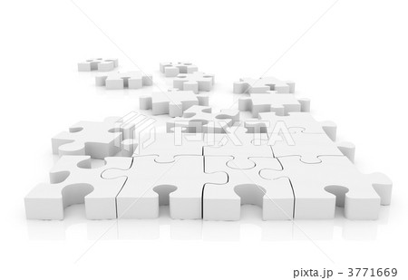 Puzzle isolated Puzzle isolated 3771669