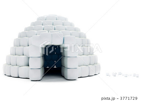 Igloo isolated 3771729