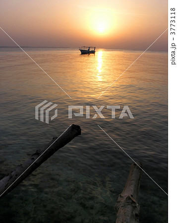 sunrise and bed 3773118