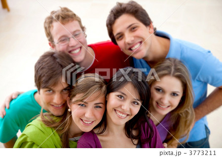 Happy group of friends 3773211