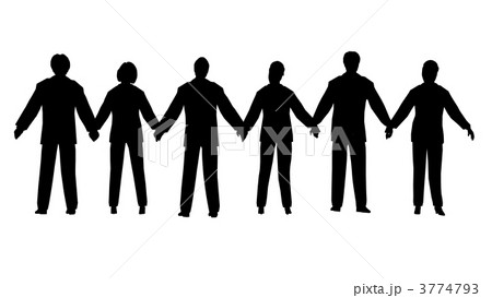 business people chain business people chain 3774793