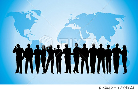 business crowd blue globe 3774822