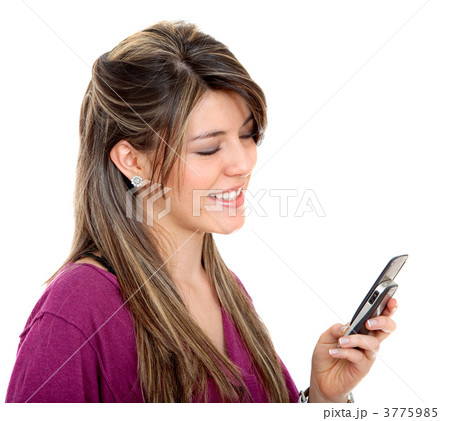 Girl with a cellphone 3775985