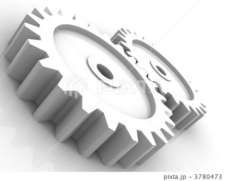 cog wheels in white 3780473