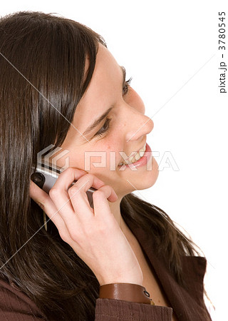 beautiful girl smiling on the phone beautiful girl smiling on the phone 3780545