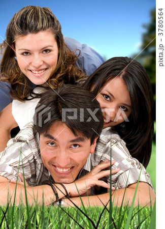 happy family outdoors 3780564