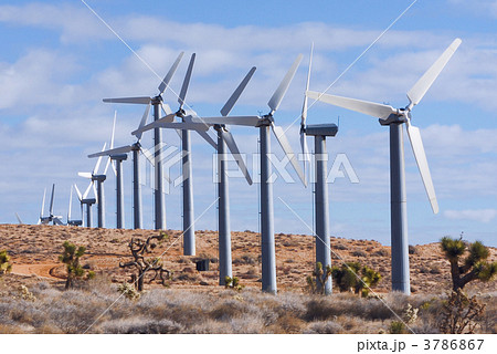 風力発電ファーム 3786867