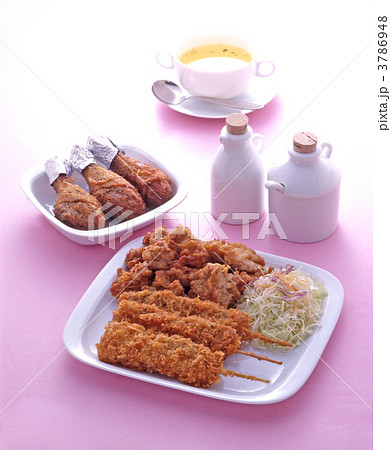 串かつ ザンギ フライドチキン 串かつ ザンギ フライドチキン 3786948