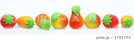 Sweets marzipan. In the form of fruit 3791754