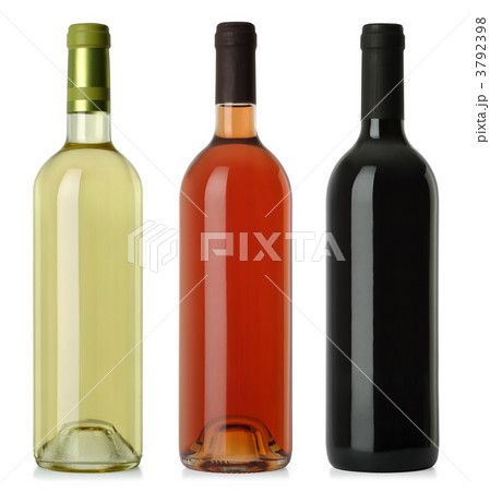 Wine bottles blank no labels 3792398