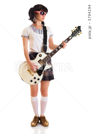 girl with a guitar girl with a guitar 3794294