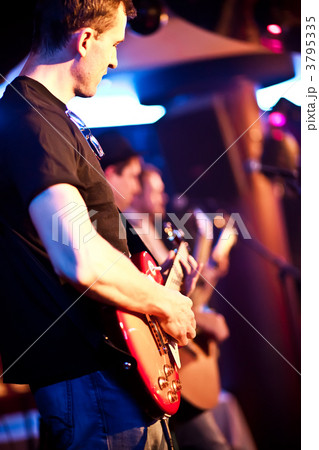 musician plays a guitar musician plays a guitar 3795335