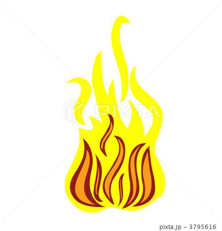 fire on white 3795616