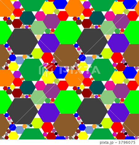 hexagon seamless pattern extended hexagon seamless pattern extended 3796075