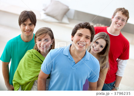 Happy group of friends 3796235