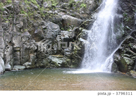白神山地にて４　暗門第３の滝 3796311