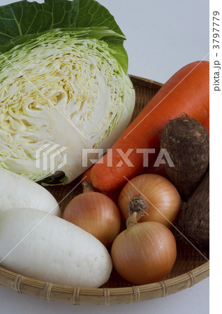 野菜集合　縦 3797779