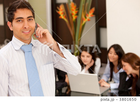 Business man on the phone 3801650