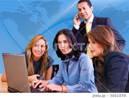 business team in a meeting 3801839
